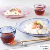 涼」を感じるおしゃれなそうめん器セット。ハンドメイドが美しい