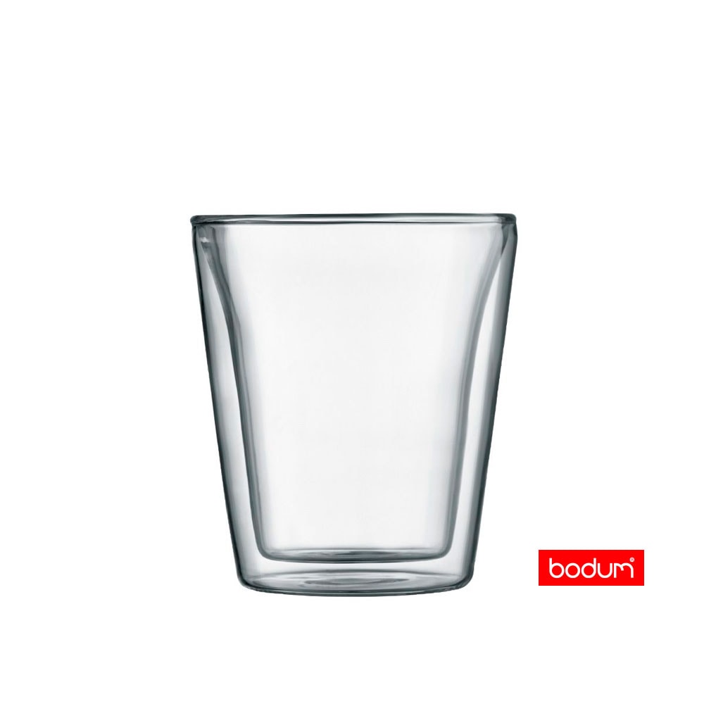 bodum（ボダム）｜タンブラー ダブルウォールグラス キャンティーン 200 200ml （2個入） 食洗機対応 保冷 保温 耐熱グラス おしゃれ