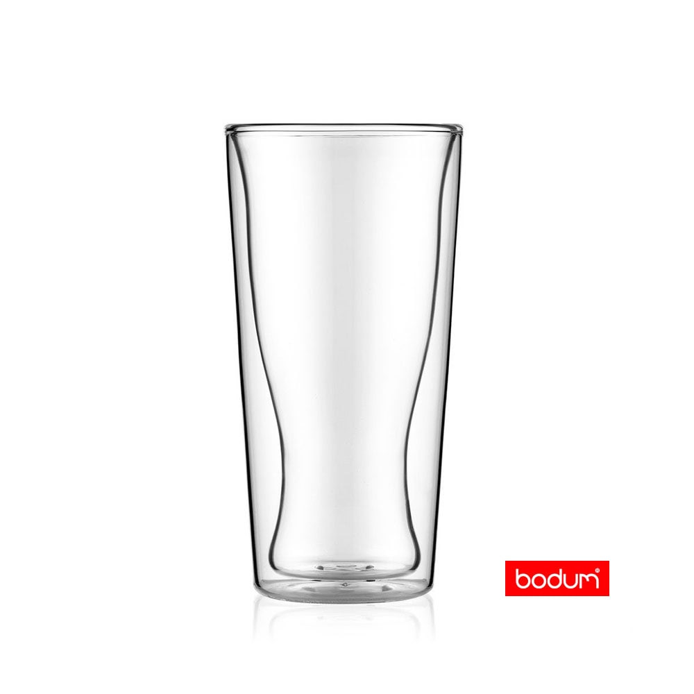 bodum（ボダム）｜タンブラー ダブルウォールグラス スカル 350 350ml （2個入） 食洗機対応 保冷 保温 耐熱グラス おしゃれ
