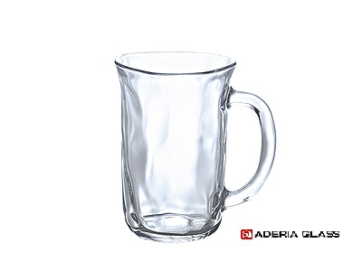 【ADERIA （アデリア）｜ビアグラス Ｐ-6693 てびねり ジョッキ 310cc (3個入) 食洗器対応】