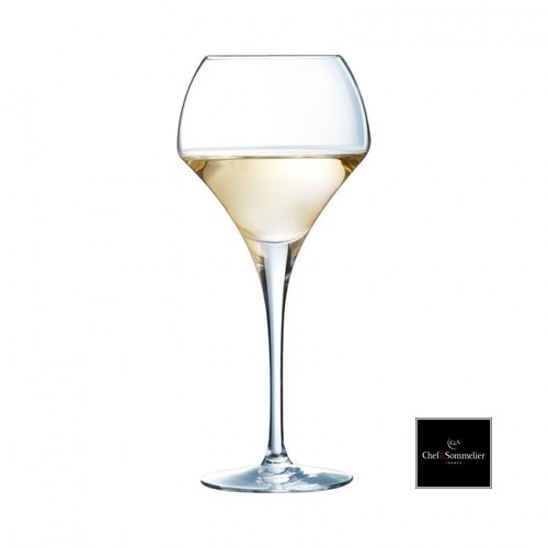 【Chef & Sommelier（シェフ＆ソムリエ）｜ワイングラス オープンナップ ラウンド37 370cc 全面強化ガラス 】